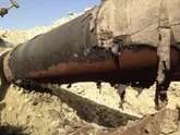 شناسایی 30 نقطه خوردگی خط لوله 26 اینچ در منطقه خلیج فارس