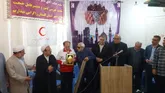 آیین توزیع بسته های معیشتی درقالب پویش ایران همدل توسط خیرگنبدی