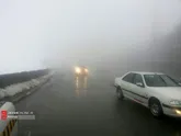 هشدار پلیس راه نسبت به مه‌گرفتگی و لغزندگی جاده‌ها