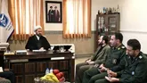 بازدید حجت‌الاسلام والمسلمین شمس‌الله جلیلیان ازسازمان بسیج رسانه استان کرمانشاه
