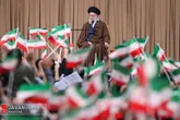 دیدار دانش‌آموزان و دانشجویان با رهبر معظم انقلاب