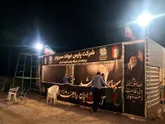 برپایی بزرگ‌ترین موکب شرق کشور برای تشییع امام شهید در سبزوار