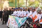آغاز سفر 1300 کیلومتری دوچرخه سواران کاشانی