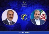 گفت‌وگوی تلفنی وزرای امور خارجه ایران و ترکیه