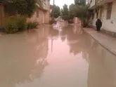 آبگرفتگی معابر شهری چالوس