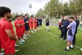 بازدید تاج از اردوی تیم فوتبال امید