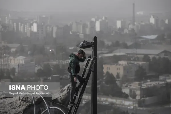 مشهد در آلوده&zwnj;ترین روز سال