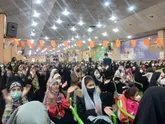 اجتماع بزرگ ۸۰۰ نفری بانوان در مصلی شهر چهاردانگه