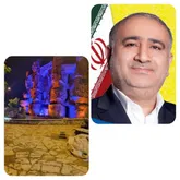 بهر ه برداری آبشار مصنوعی ناهارخوران با طراحی مدرن و سیستم جدید نورپردازی