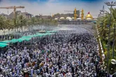 حضور گسترده زائران در کربلای معلی همزمان با روز عرفه و عید قربان