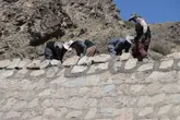 پروژه  سیل بند دره وسیه زیر بمباران دشمن هم متوقف نشد