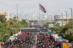 پیاده روی جاماندگان اربعین حسینی در تهران - ۲