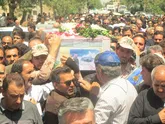 تشییع پیکر مطهر بسیجی مدافع حرم  شهید موسی رجبی در اسلامشهر