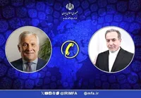 رایزنی وزیر امور خارجه ایتالیا با عراقچی