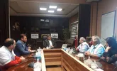 دیدار هنرمندان سینما و تئاتر با فرماندار اسلامشهر