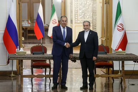 نشست خبری مشترک وزرای خارجه ایران و روسیه