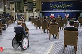 دیدار قهرمانان المپیک و پارالمپیک ایران با رهبر انقلاب