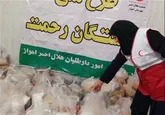 توزیع سه هزار بسته غذایی در ایام ماه رمضان توسط هلال احمراهواز