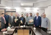 تجلیل از پرسنل سادات شهرداری احمدآبادمستوفی