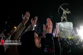 مراسم احیای شب قدر در میدان ونک