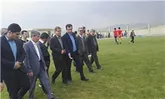 اولین زمین چمن ورزشی روستائی در قروچای دهگلان به بهره‌برداری رسید