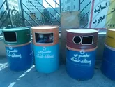 اهدا سطل مخصوص جمع آوری پسماند خشك در مجتمع های مسكونی