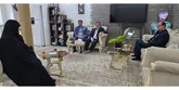 دیدار مدیرعامل شرکت گاز خراسان رضوی با خانواده شهید کاوه