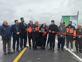 بهره برداری از روکش راه روستایی اسلام آباد شاده کردکوی