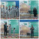 ويژه برنامه اي بمناسبت ميلاد حضرت زينب (س)  در آستان مقدس امامزاده حسین(ع) برگزارشد