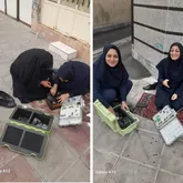 پیشرفت اجرای فیبر نوری منطقه مرکزی ، با حضور بانوان شاغل       