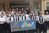 خادمان ایمنی شهر کرج به مرز مهران اعزام شدند