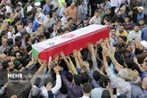 آغاز مراسم تشییع پیکر «حمیدرضا الداغی» در سبزوار