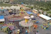 سقوط ترن در پارک شادی ۲ کودک را مصدوم کرد