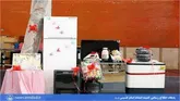 اهدای ۷ فقره جهیزیه به نوعروسان نیازمند