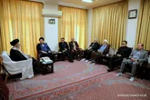 دیدار مدیرعامل گاز گلستان با نماینده مقام معظم رهبری در استان
