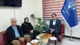 دیدار رییس اداره بنادر و دریانوردی استان گلستان با دو تن از معلمان دوران ابتدایی خود پس از ۴۲ سال