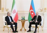 دیدار رؤسای جمهور ایران و جمهوری آذربایجان در ترکمنستان