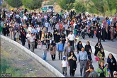 همایش پیاده روی رزمندگان تیپ 44 قمربنی هاشم(ع)