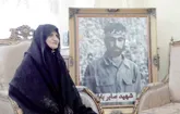 مادر شهيد صابر بابا دار فاني را وداع گفت