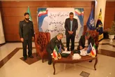 امضای تفاهم نامه مقابله با آلودگی نفتی در دریا میان نیروی دریایی سپاه و دریانوردی