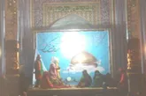 اجرای تعزیه خطبه خوانی حضرت زینب (س) در اسلامشهر