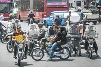  ساماندهی موتورسواران پشت چراغ قرمز تجهیزات