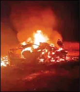 مرگ ۱۳ نفر در انفجار خودرو‌ی سوخت‌بر قاچاق