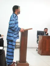 گردشگر قاتل به طناب دار نزدیک شد