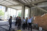 بازدید شهردار گلستان به همراه فرماندار بهارستان از پروژه های شاخص شهرداری 