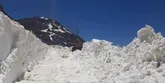پوشش برفی کشور از ۲۰ درصد به نیم درصد رسید/ بیشترین عمق برف ثبت شده زیر ۲ متر است+تصویر ماهواره‌ای