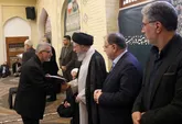 آئین تکریم از خادمان مواکب شهر گرگان با حضور نماینده مقام معظم رهبری در استان گلستان