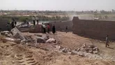 بناهای غیرمجاز حاشیه رودخانه کارون در شوشتر تخریب شد