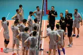 تمرین تیم‌های ملی والیبال نوجوانان و بزرگسالان
