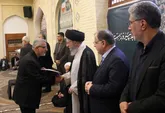 آئین تکریم از خادمان مواکب شهر گرگان با حضور نماینده مقام معظم رهبری در استان گلستان